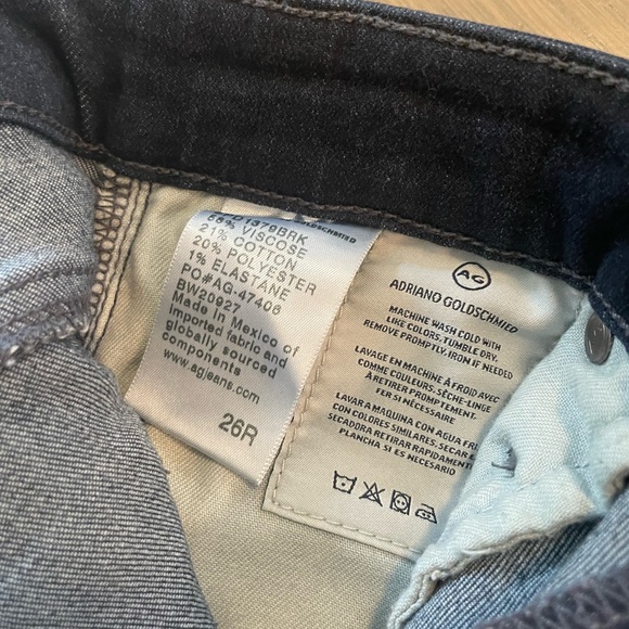 AG | Hugh Rise Farrah Skinny Jeans (26) - Picture 3 of 4